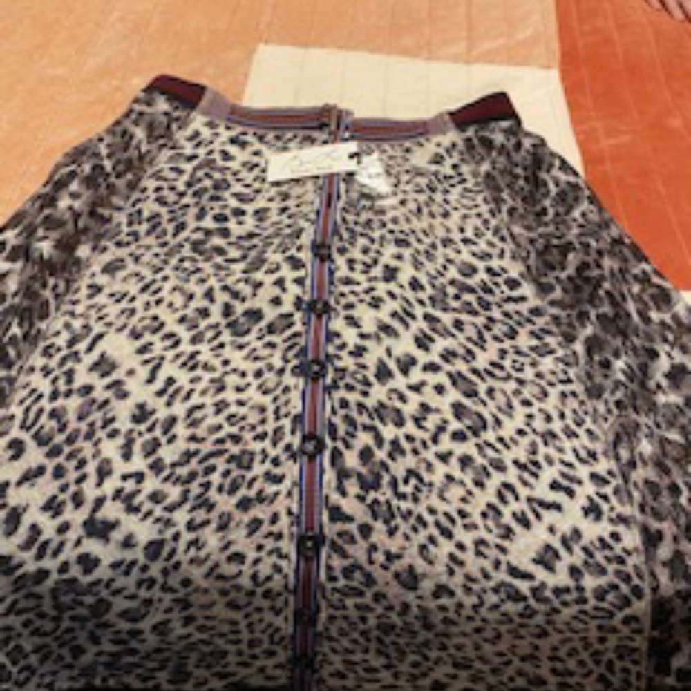 Multi animal print skirt